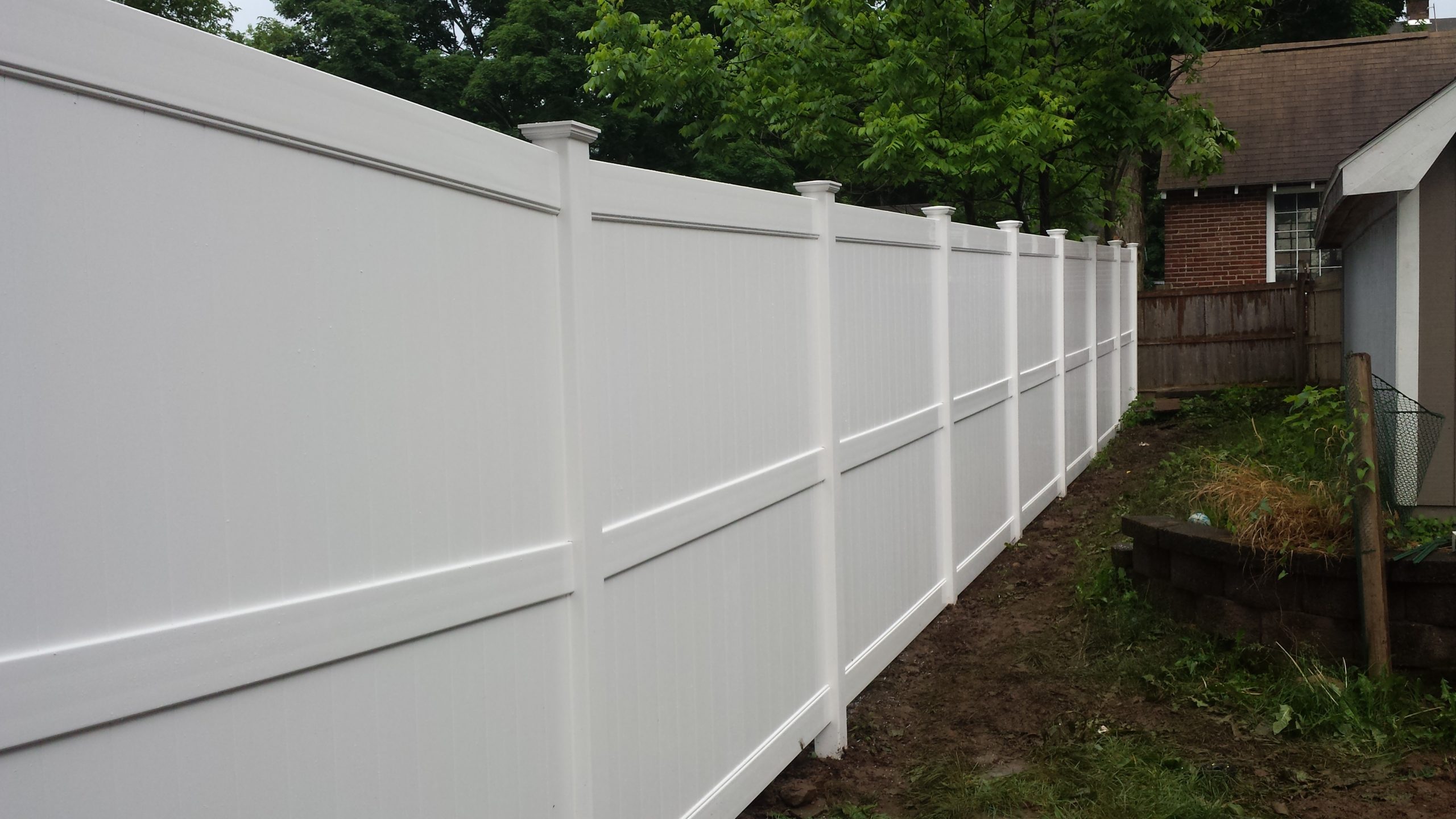 Vinyl Privacy Fencing