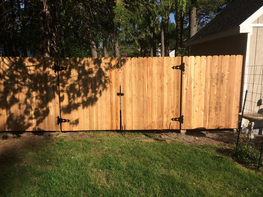 2017 Cedar Privacy Fence