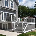 Waterfront Aluminum Verticable Railing in North Bay, NY