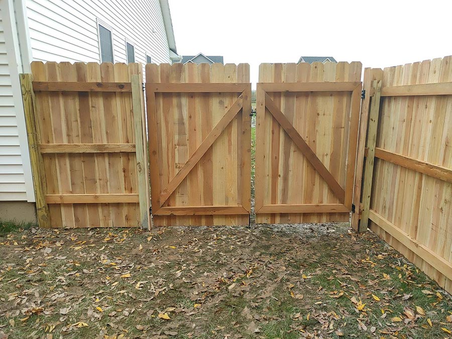 Cedar Wooden Privacy Fence