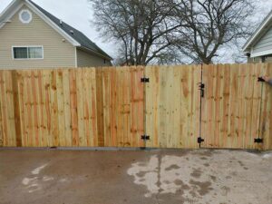 Wood Privacy Fence, Clinton, NY