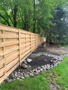 Horizontal Shadowbox Fencing