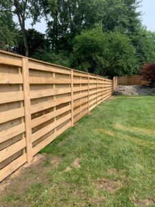 Horizontal Shadowbox Fencing