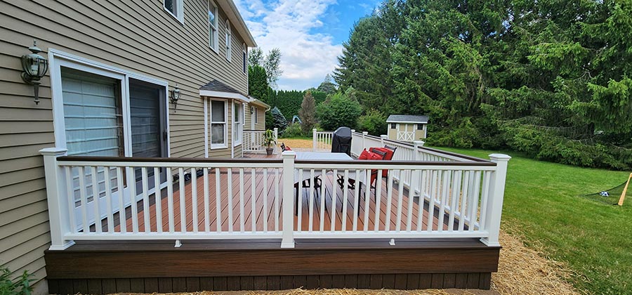 New Hartford Deck Installation