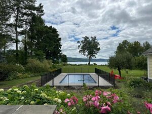 Aluminum Pool Fence Near Cooperstown