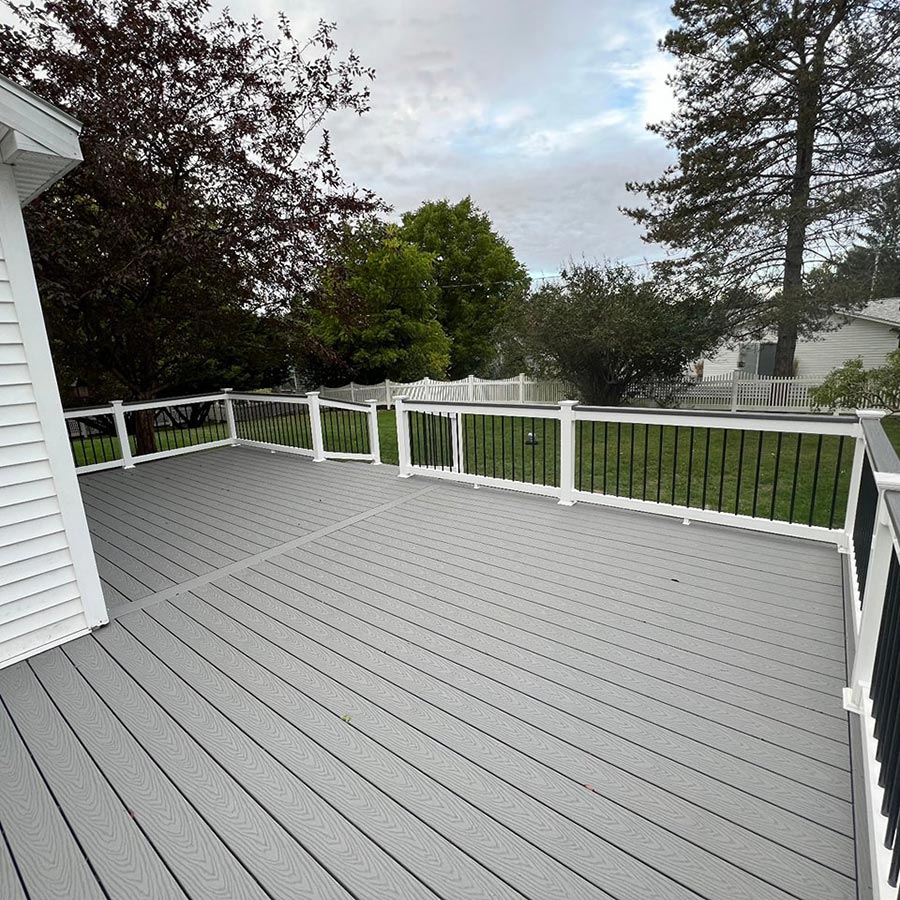 Trex Deck Remodel in Herkimer, NY